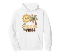 Summer Vibes Tropical Vacation Beach Season Pullover Hoodie