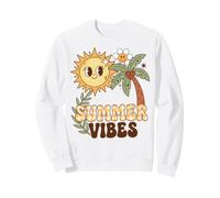 Summer Vibes Tropical Vacation Beach Season Sweatshirt