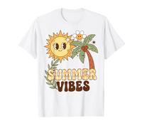 Summer Vibes Tropical Vacation Beach Season T-Shirt