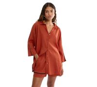 Summer Wear Boyfriend Shirt 01 Haute Orange