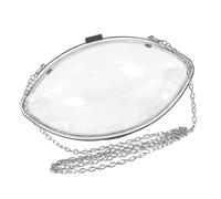 SUMMITDRAGON Klare Acryl Clutches Geldbörsen Damen Kleine Umhängetasche Transparente Abendhandtaschen Mit Kettenriemen Umhängetasche Transparente Abendtaschen