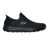 Skechers Herren Summits Key Pace Slip-InTurnschuhe, Black Mesh, 45 EU