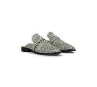 Summum Woman Canvas Printed Loafer Oatmeal Größe: 36 | Pantoletten Outlet | Damen