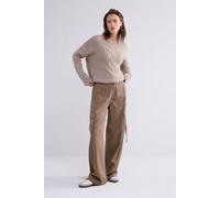 Summum Woman Cargo Wideleg Pants Cavalry Lyocell Twill Olive Größe: 36 | Cargohosen Outlet | Damen | Grün