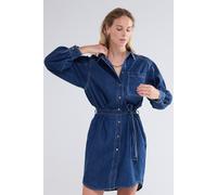 Summum Woman Denim Shirt Dress Lightweight Cotton Tencel Blues Größe: 42 | Blusenkleider Outlet | Damen | Blau