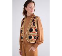 Summum Woman Gilet Embroidered Gilet Dune Größe: M | Gilets Outlet | Damen