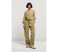 Summum Woman Trousers Cargo Tencel Green Lentil Größe: 38 | Cargohosen Outlet | Damen | Grün