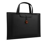 SumNeol Laptoptasche für Damen 13-14 Zoll PU Leder Laptop lässige Handtasche Computertasche Kompatibel mit MacBook/HP/Microsoft/Lenovo/Asus/Acer - Schwarz