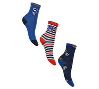 Sun City Avengers Captain America Iron Man Black Panther 3 Paar Set Kinder Socken Strümpfe, Größe:23/26