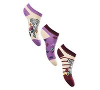 Sun City Frozen - Die Eiskönigin 3 Paar Sneaker Socken Strümpfe Set für Kinder, Größe:31/34