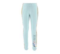 Sun City Frozen - Die Eiskönigin ELSA Kinder Jogging-Hose Mädchen Trainingshose (as3, Numeric, Numeric_128, Regular, Blau)