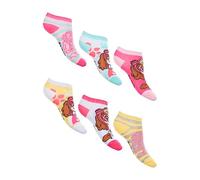 Sun City Paw Patrol Skye Kinder Mädchen Sneaker Socken 6 Paar Strümpfe Paket, Größe:27/30