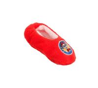 Sun City Paw Patrol Winter Hausschuhe Pantoffeln Fleece gefüttert (Rot, EU Schuhgrößensystem, Grundschulkind, Numerisch (von/bis), M, 31, 34)