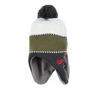 Sun City Spider-Man Kinder Jungen Winter-Mütze Strick Bommelmütze, Farbe:Grün, Größe:54