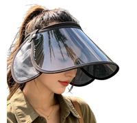 Sun Face Shield - Anti Fog Protection, Tinted Lens Cap, UV Reflection | Work Rain Golf Tennis Running Jogging Fishing Hiking Athletic Gear Summer Wellness Skin Care Supplies for Women