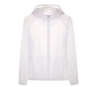 Sun Hoodie Damen Sonnenschutz Sport Jacke Full Zip Kapuzenpullover Dünne Laufjacke mit Kapuze Leichte und Luftige Sweatjacke Atmungsaktiv Übergangsjacke Locker Outdoorjacke Wanderjacke Discounter