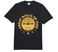 Sun Records Jerry Lee Lewis Great Balls of Fire Comfort Colors Adult Heavyweight T-Shirt
