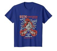 Sun Records Label of Legends T-Shirt, Kinder, Königsblau, 140