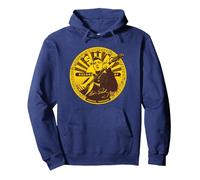 Sun Records X Elvis Presley Label Foto Pullover Hoodie, Unisex für Erwachsene, Marineblau, XL