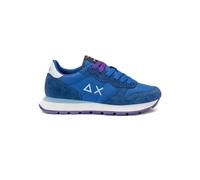 SUN68 Ally Solid Sneaker aus Nylon und Suede Royal, blau, 37 EU