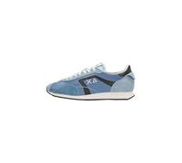 SUN68 Baskets Basses en Cuir Pour Homme Z36124, bleu Clair, 42 EU
