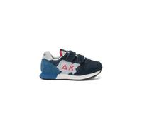 SUN68 Boy's Jaki Solid Kinder-Sneaker aus Nylon und Wildleder Z36315B, blau, 29 EU