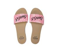 SUN68 Damen-Hausschuhe X36208 20 Slippers Beach Brigitte Embroidery Fuchsia, Rosa, 41 EU