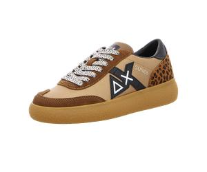 Sun68 Damen Plateau Sneaker für Damen, braun, Größe 38 EU