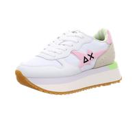 Sun68 Damen Plateau Sneaker für Damen, weiß, Größe 40 EU