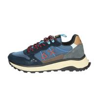 SUN68 Herren FIRE and Camping Sneaker, Navy Blue, 43 EU