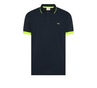 SUN68 Herren-Poloshirt Modell A36120, blau, Medium