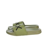 SUN68 Herren Slippers Logo Sandal, Militare, 44 EU