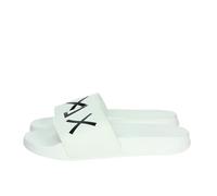 SUN68 Herren Slippers Logo Slipper, Bianco, 41 EU