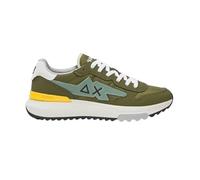 SUN68 Herren Sneakers Low Leder Z36121, militär-grün, 47 EU