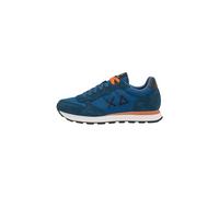 SUN68 Herren Sneakers Low Polyester Z45101, Mittelblau., 46 EU