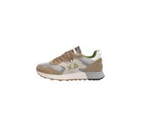 SUN68 Herren Sneakers Low Polyester Z45116, Dunkelbeige, 44 EU