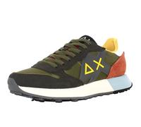 SUN68 Jaki 2.0 Solid Herren Casual Sneaker Z36115, Militär, 46 EU
