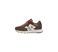 Sun 68 Sneaker Low Top Jaki Bicolor Z45114 Herren Braun Größe 42 EU