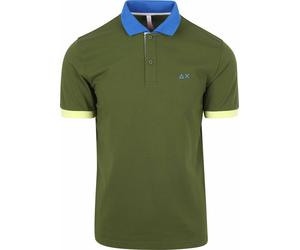 Sun68 Poloshirt Color Way Dunkelgrün - Größe XL Dunkelgrün XL