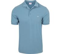 Sun68 Poloshirt Vintage Blau - Größe M Blau M