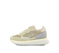 SUN68 Schuhe Big Ally Teddy Weiß Creme Damen - Z45210, Cremeweiß, 41 EU