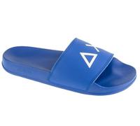 SUN68 Slippers Logo X36110-58, Men slides, Blue, 42 EU
