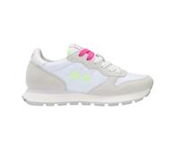 SUN68 Sneaker Ally Solid 0162 Weiß/Fluo Fuxia DS26SU09 Z36201, Weiß Fuchsia Fluo, 42 EU
