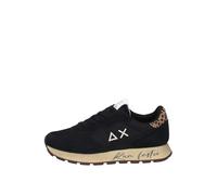 Sneaker running Sun68 Ally vintage in suede/ nylon nero donna D25SU20 Z44207 37