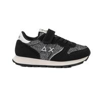 SUN68 Sneakers Girl's Ally Glitter Textile (Kid) Z45404K Farbe 11 Schwarz, Schwarz , 34 EU