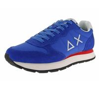 SUN68 Z35101 Sneaker mit Schnürung aus Stoff/Wildleder für Herren, blau, 42 EU
