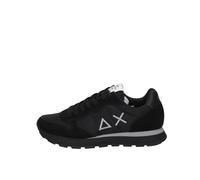 SUN68 Tom Solid Z36101 8050161662205-45 Herren-Sneaker niedrig, Schwarz und Blau., 47 EU