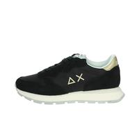 SUN68 Unisex Ally Gold Silver Sneaker, Nero, 41 EU