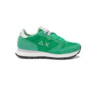 SUN68 Unisex Ally SOLID Nylon Sneaker, Verde Prato, 38 EU