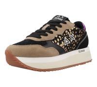 SUN68 Unisex Big Ally ANIMALIER Sneaker, Schwarz, 38 EU